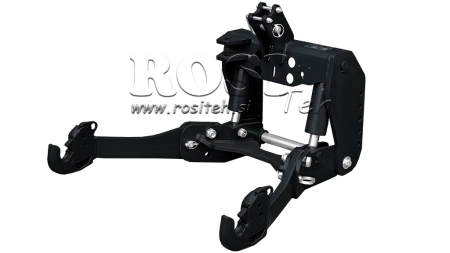 ELEVADOR FRONTAL UNIVERSAL PARA TRACTOR CAT. 2 1500KG NEGRO (RAL 9005)