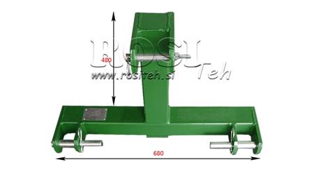 ŤAHACÍ HÁK PRE TROJBODOVÝ ZÁVES CAT.1