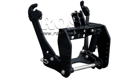 ELEVADOR FRONTAL UNIVERSAL PARA TRACTOR CAT. 2 1500KG NEGRO (RAL 9005)