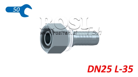 CONEXIÓN HIDRÁULICA DKOL 35 HEMBRA DN25-M45X2