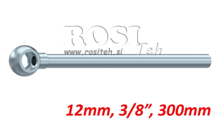 KOVOVÁ HADICE BANJO 3/8 300mm