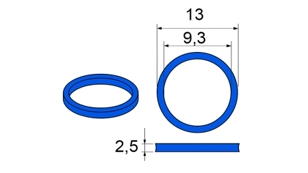 JUNTA PARA CONECTOR MULTI-FASTER 1/4 PARTE MÓVIL