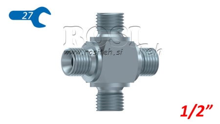 CROSS HOMBRE BSP T HIDRÁULICO 1/2