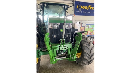 ELEVADOR FRONTAL UNIVERSAL CAT. 2 PARA TRACTOR 1500 KG - VERDE (RAL 6001)