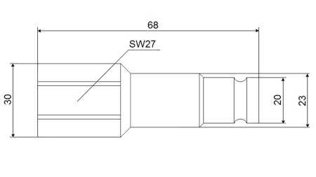 RÝCHLOSPOJKA BAGER FFH SAMEC 1/2 light