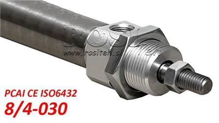 PNEUMATISK CYLINDER PCAI 8/4-030 CE ISO6432