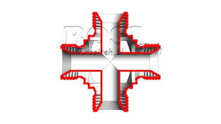 CROSS HOMBRE BSP T HIDRÁULICO 3/8