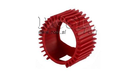 PROTECTOR DE GOMA PARA MANÓMETRO DN63 - ROJO