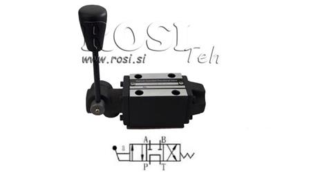 VÁLVULA MANUAL HIDRÁULICA CETOP N2