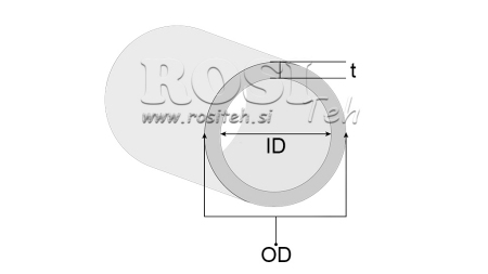 TUBO HONADO H9 PARA CILINDRO HIDRÁULICO 115/130 - 7,5mm (1000mm)