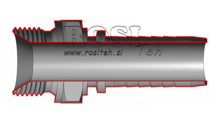 COLLEGAMENTO IDRAULICO BSP MASCHIO DN8-3/8
