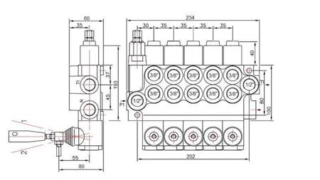SOUPAPE HYDRAULIQUE 5xP40