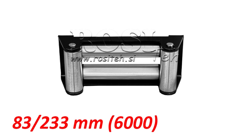 GUÍA DE RODILLOS PARA CABLE DE ACERO (6000) 83x233