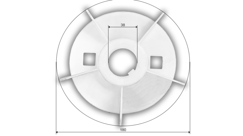 MOTOR ELÉCTRICO VENTILADOR MS 132