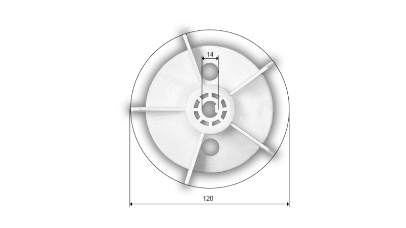 MOTOR ELÉCTRICO FAN MS 71