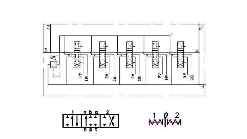 diagrama de cableado 5xP40