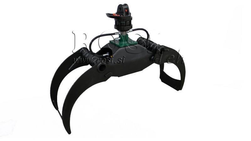 LESNÍ KLAUZA LG1500 kg - 1320 mm ROTÁTOR 4500/2500 KG S OSA