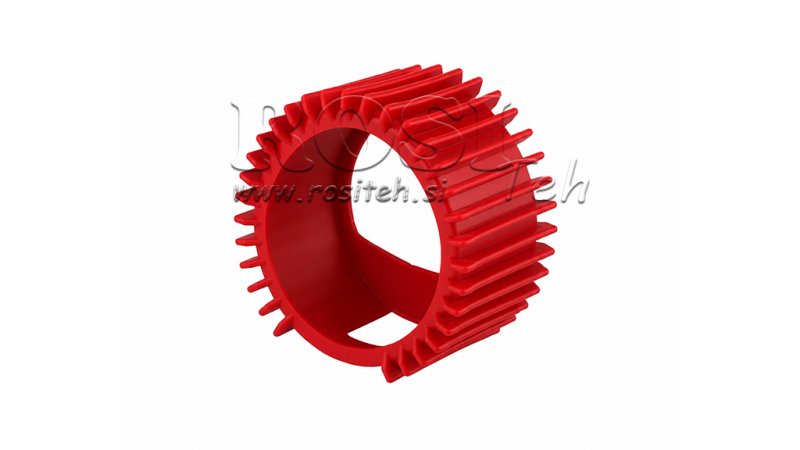 GOMA PROTECTORA PARA MANÓMETRO DN63 - ROJO