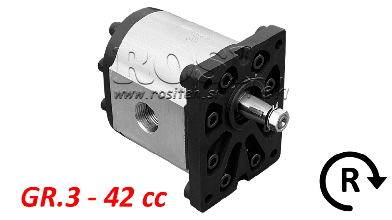 HYDRAULICKÉ ČERPADLO GR.3 42 CC PRAVÝ - ZÁVIT