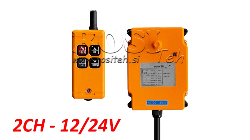 FUNKSTEUERUNG 2CH - 12/24V