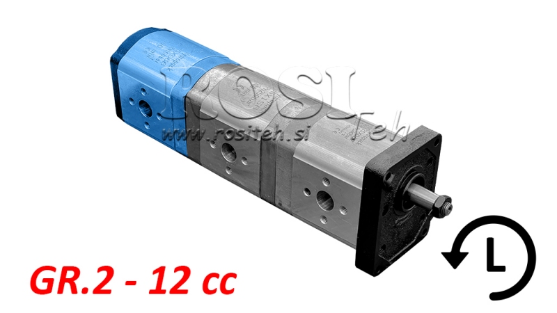 BOMBA HIDRÁULICA 20A12X066 TRASERA GR.2 12 CC IZQUIERDA