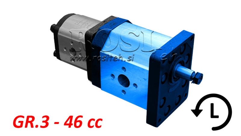 HIDRAVLIČNA ČRPALKA 30A46X198 FIRST GR.3 GR.2 46 CC LEVA