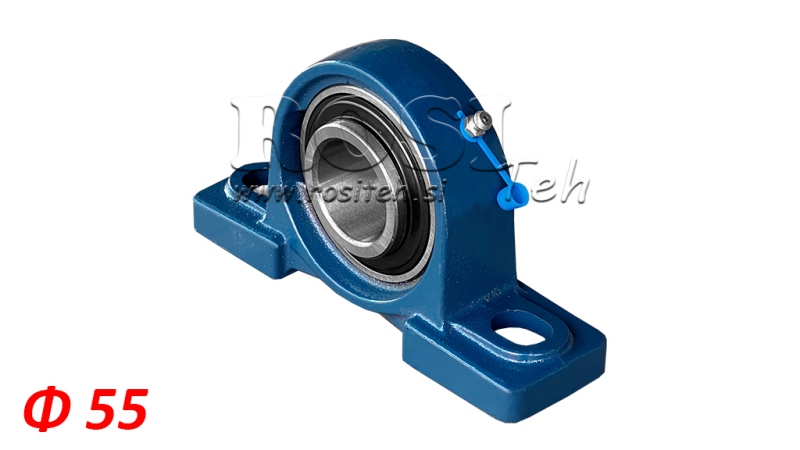 RODAMIENTO EN ALOJAMIENTO UCP 211 - fi 55mm