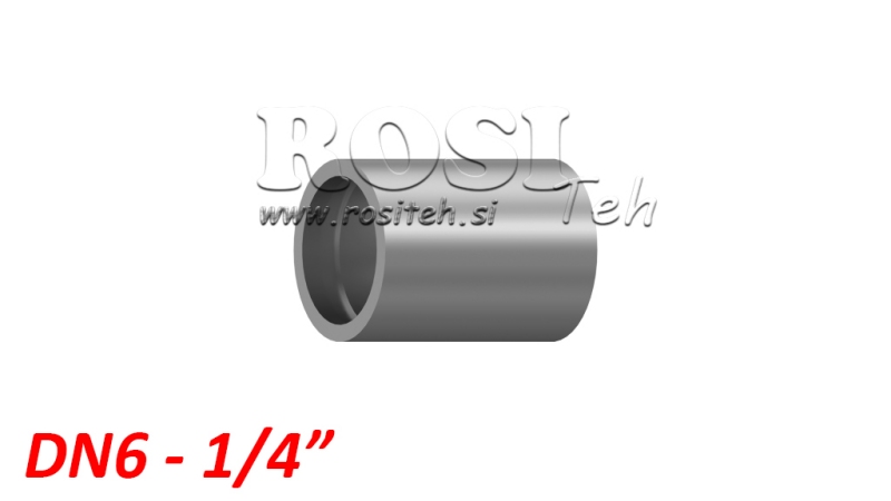 ABRAZADERA PARA MANGUERA PTFE SAE100 DN6 (1/4