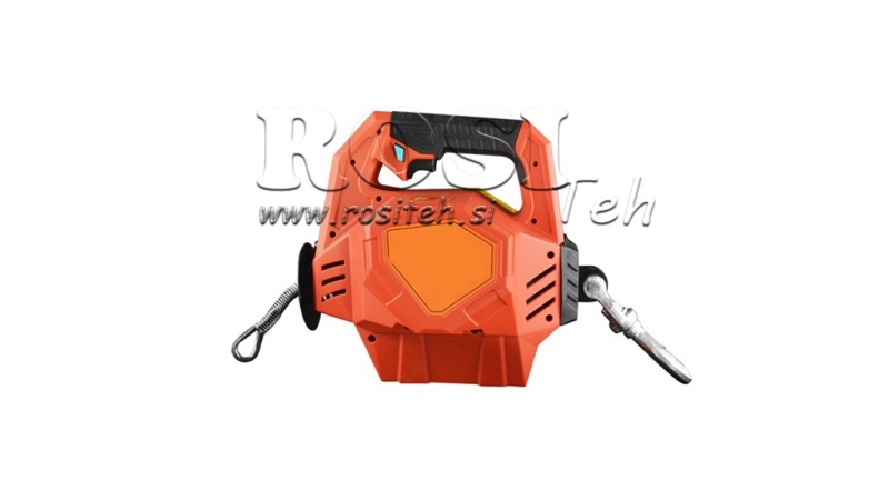 GARRAFA DE WINCH PORTÁTIL A BATERÍA AKU 1000 LBS / 455 kg