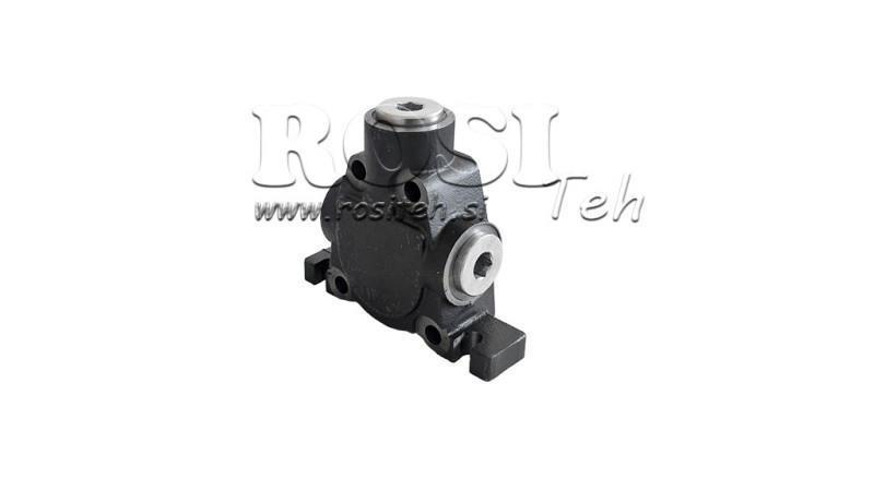 UDGANGSSEGMENT til HYDRAULISK VENTIL PC100