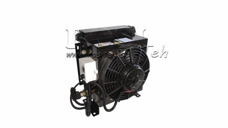 ENFRIADOR DE ACEITE ECO DC 12V 30-100 LIT