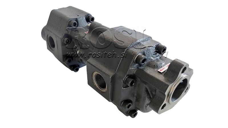 HYDRAULICKÉ ČERPADLO Z LITINY TANDEM 60 60cc-200 bar OTOČNÉ