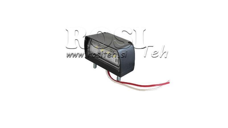 LUZ DE MATRÍCULA 12/24V - LED