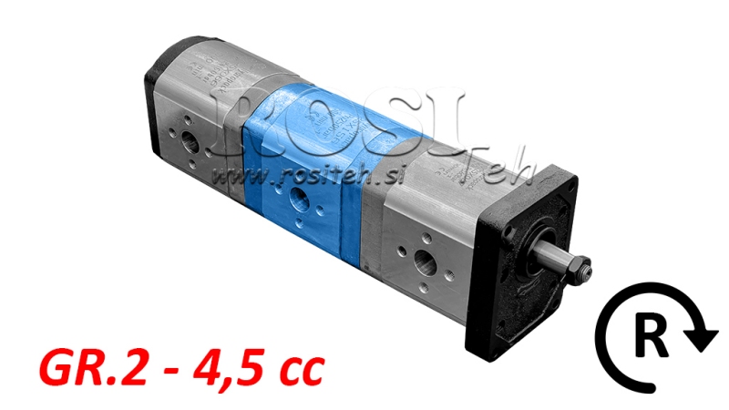 HYDRAULISK PUMPE 20C4.5X156 MIDT GR.2 4.5 CC HØJRE