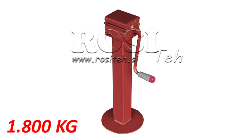 PIE DE SOPORTE ROSCADO 350MM - 1800KG
