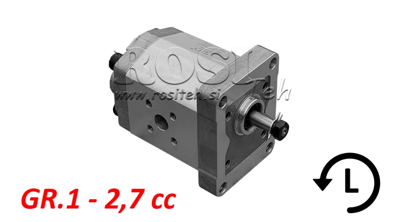 BOMBA HIDRÁULICA GR.1 2.7 CC IZQUIERDA - FLANGES