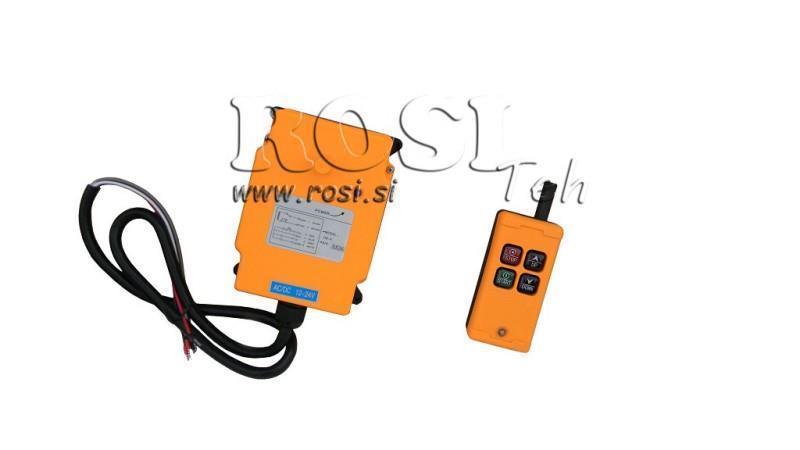 CONTROLADOR DE RADIO 2CH - 12/24V