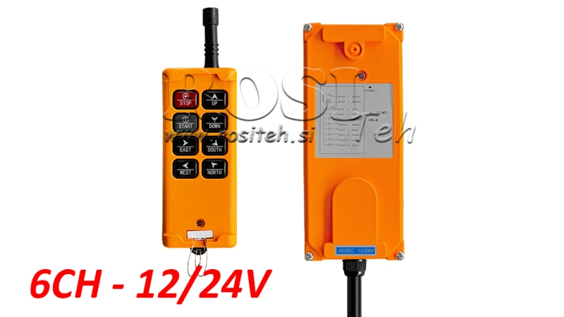 FUNKSTEUERUNG 6CH - 12V/24V
