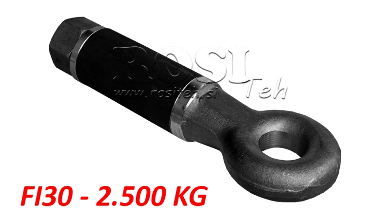 TRÆKHAK ROTERBAR FI30 2500/400KG