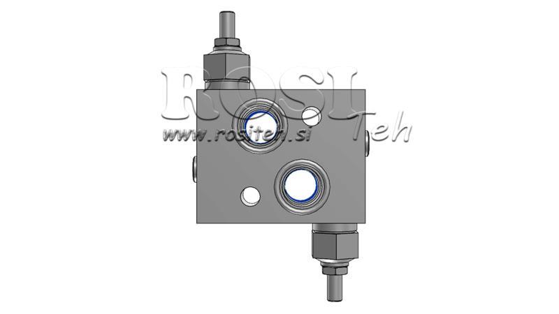 REGULADOR DE PRESIÓN HIDRÁULICA 30-210 BAR PARA MOTOR HIDRÁULICO MS