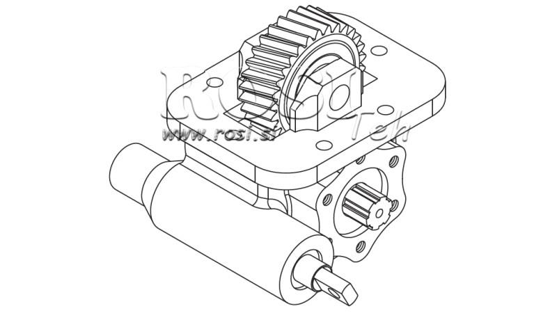 HYDRAULISK PUMPE - ISUZU HINO MEKANIK