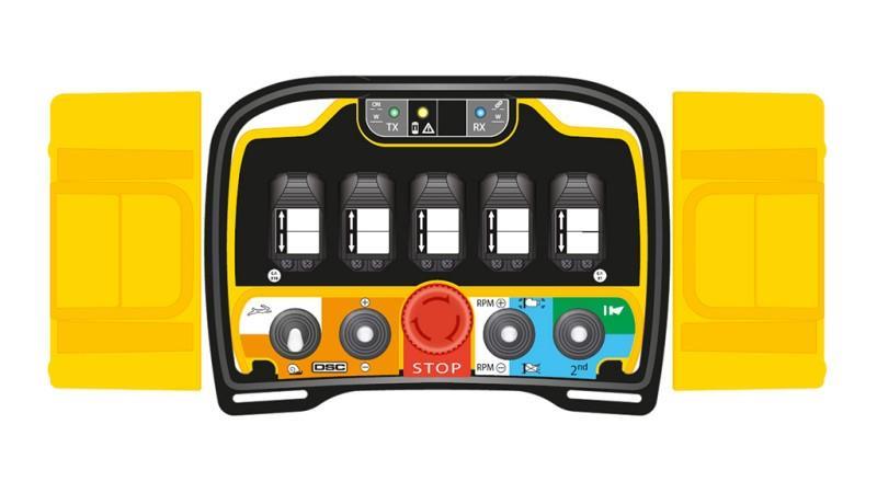 CONTROL REMOTO POR RADIO - PROPORCIONAL - ZEUS2 M5 10017 Estándar