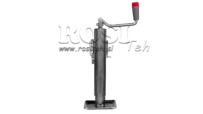 PIE DE SOPORTE ROSCADO CON CONEXIÓN TUBULAR 1300 KG