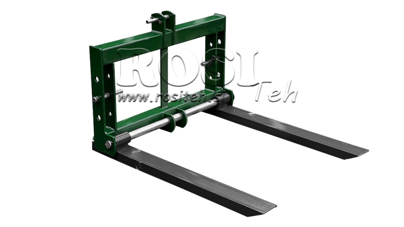 TENEDORES DE PALETA PARA TRACTOR DE TRES PUNTOS 600KG