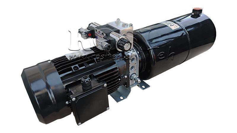AGREGADO HIDRÁULICO MINI 230V CA (2.2 kW) 120 bar - 8.0 cc - 11.2 lit/min - tanque 12 lit