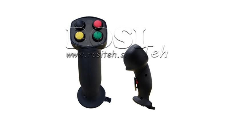MANGO DE CONTROL REMOTO ROSI JOYSTICK - 4 BOTONES