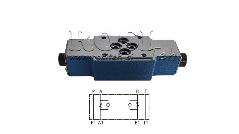 FLOW REGULATOR CETOP 3 UDGANG