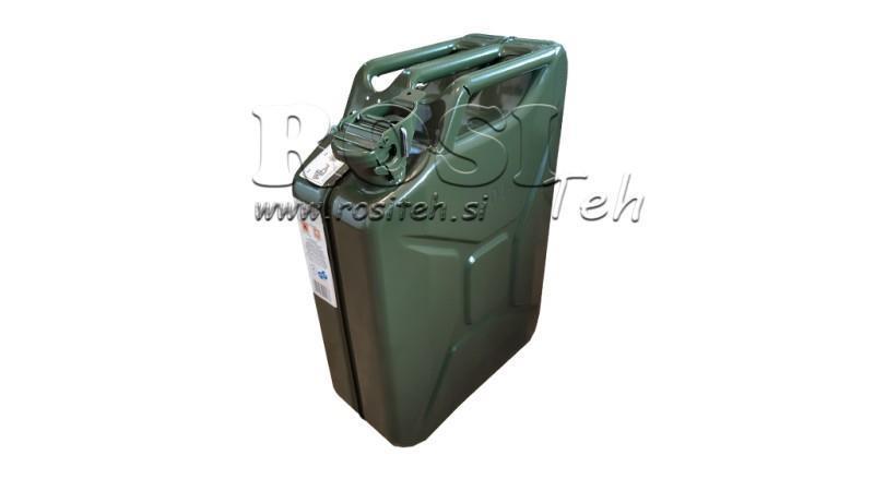 Tanque de combustible de metal 20 lit