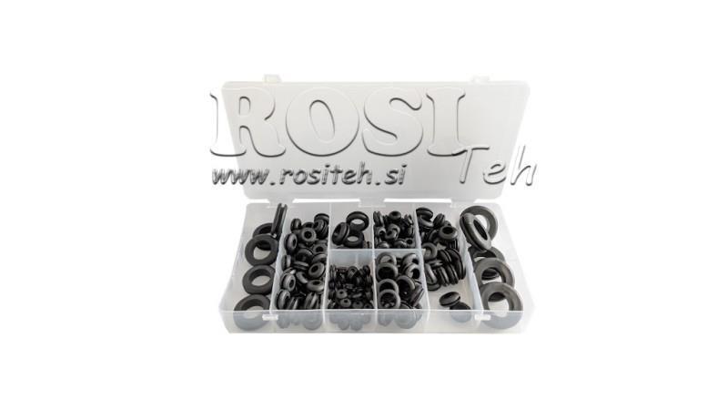 JUEGO DE BOQUILLAS DE GOMA - ENTRADAS (180pcs)