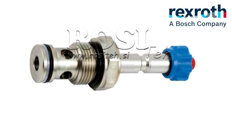 CONTROLADOR ELECTROMAGNÉTICO HIDRÁULICO CERRADO PARA VÁLVULA DE 2 VÍAS REXROTH 1/2 70-LIT